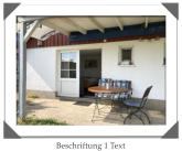 Beschriftung 1 Text